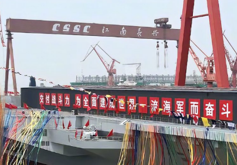 福建艦下水命名儀式中環(huán)鏈電動葫蘆發(fā)揮了什么作用